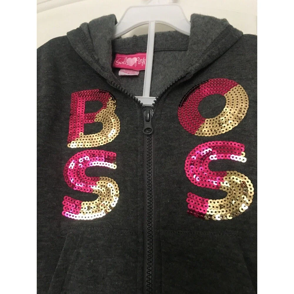 Girls 2 Piece Jogger Pant Set Hoodie and Pants 